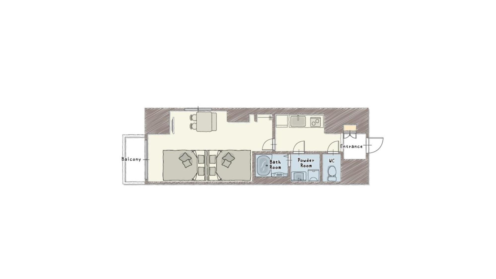 אוסקה Hotel Abitare Namba West מראה חיצוני תמונה
